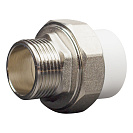 Муфта полипропиленовая PP-R комб. разъемная н./р. DN 20х3/4" СТМ ПЛАСТ