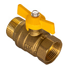 Кран шаровой для газа 1" г/ш бабочка ОПТИМА ГАЗ_2