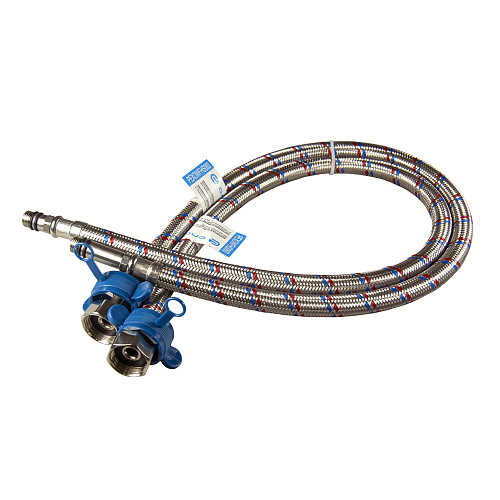 Подводка д/смес. PEX-сталь 1/2"xM10x100 см ONDO (пара)