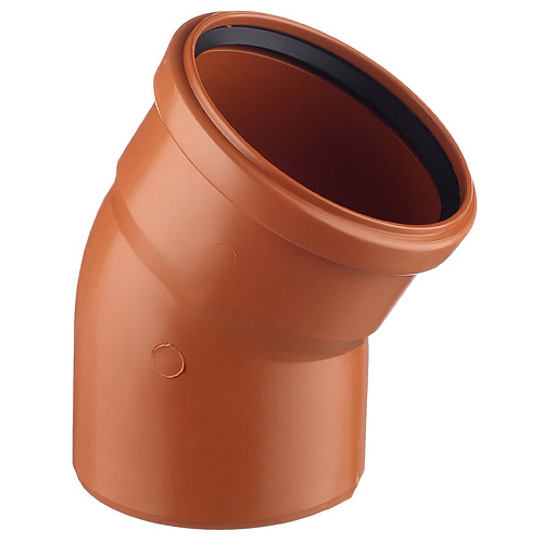 Отвод канализационный 30 град. DN 110 нар.