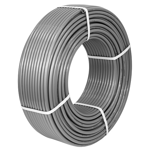 Труба PERT для тёплого пола DN 16х2,0 СТМ ПЛАСТ (бухта 100 м) серая