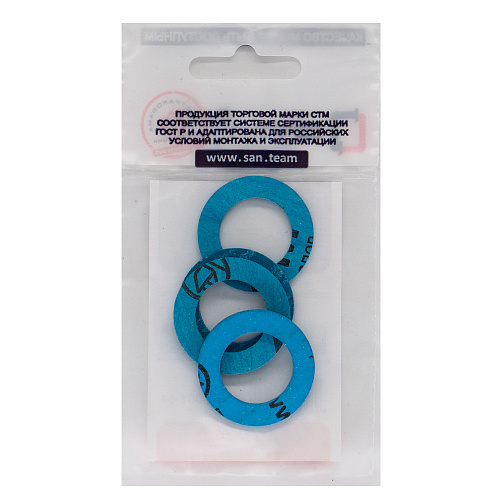 Набор прокладок из безасбестового паронита 1" * 30х19, h=2мм (4шт) СТМ