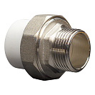 Муфта полипропиленовая PP-R комб. разъемная н./р. DN 25х1/2" СТМ ПЛАСТ_2