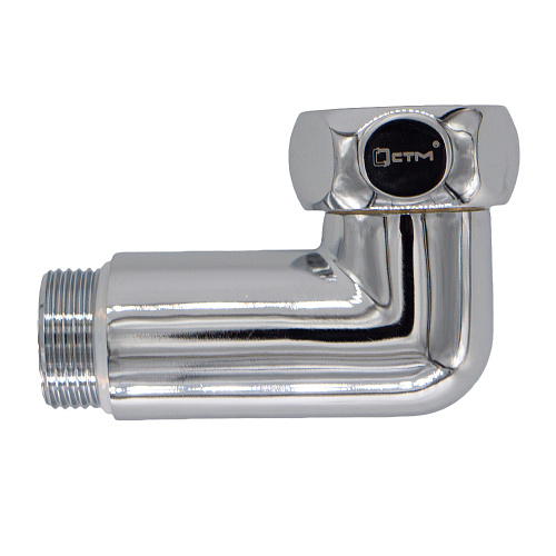 Уголок г/ш 1"х1/2" для полотенцесушителя хром. СТМ ТЕРМО (шт)