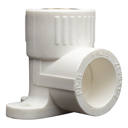 Угольник PP-R комб. с крепл. вн./р. DN 25х1/2" СТМ ПЛАСТ