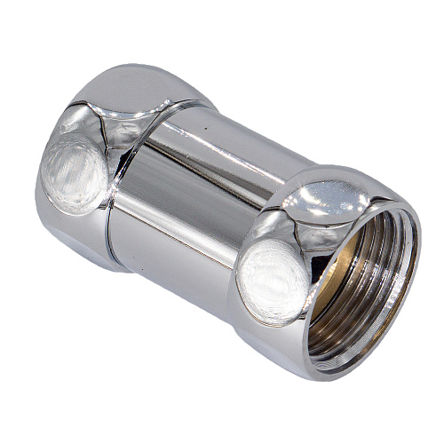 Соединение прямое г/г 1"х1" для п/с хромированное СТМ ТЕРМО (шт)