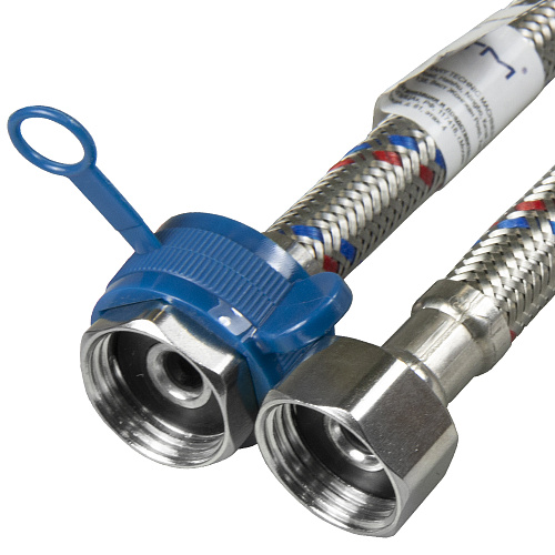 Подводка для воды сталь 1/2" г/г 120 cм CTM