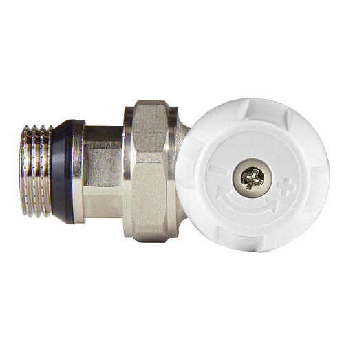 Регулирующий клапан для радиатора ручной угловой (с уплотнительным кольцом) 3/4" СТМ ТЕРМО