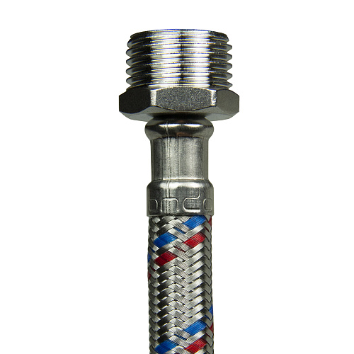 Подводка для воды PEX-сталь 1/2" г/ш 100 cм ONDO