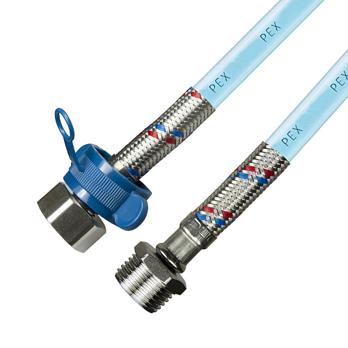 Подводка для воды PEX-сталь 1/2" г/ш 120 cм ONDO