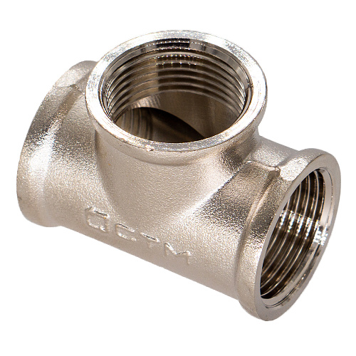 Тройник резьбовой   1/2" г/г/г CTM