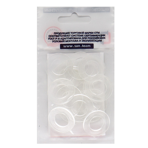 Прокладка 3/4" силикон 24х14х2 мм (20шт) СТМ