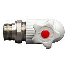 Кран шаровой PP-R для радиатора угловой DN 25х1/2" СТМ ПЛАСТ_3