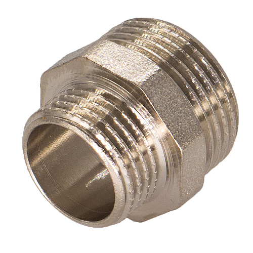 Ниппель латунный переходной 2"x1-1/2" ш/ш CTM Ниппель латунный переходной 2"x1-1/2" ш/ш CTM