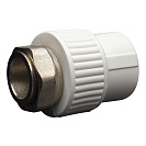 Муфта полипропиленовая PP-R комб. с нак.гайкой в./р. DN 20х3/4" СТМ ПЛАСТ