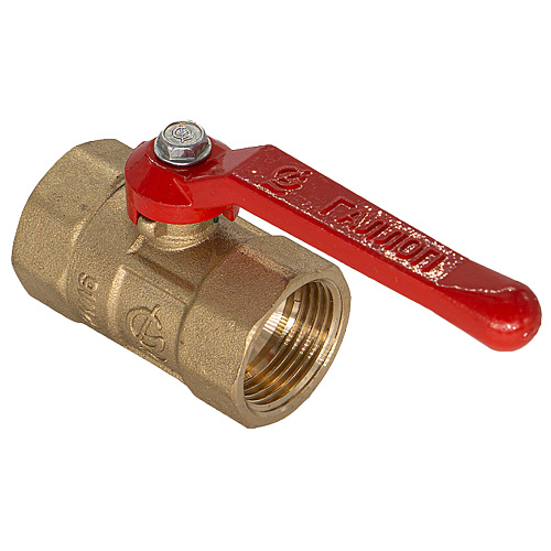 Кран шаровой для воды 1-1/4" г/г рычаг ГАЛЛОП ПРАКТИК 120