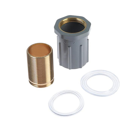 Смеситель ROEGEN RG014L для кухни, 40 мм, на гайке, с боковой металлической ручкой, с гибким лиловы