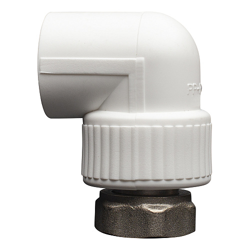 Угольник PP-R комб. c нак.гайкой вн./р. DN 25х3/4" CТМ ПЛАСТ