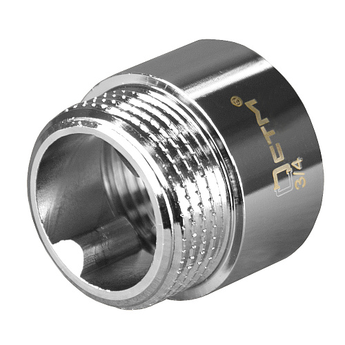 Удлинитель труб латунный  3/4" г/ш x 10 мм CTM