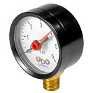 Манометр радиального подключения 1/4",  измерение до 6 бар СТМ_1