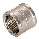 Муфта латунная резьбовая  прямая   3/4" г/г CTM
