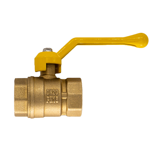 Кран шаровой для газа 1/2" г/г рычаг ОПТИМА ГАЗ