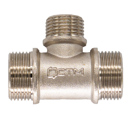 Тройник резьбовой переходной  3/4"x1/2"x3/4" ш/ш/ш CTM