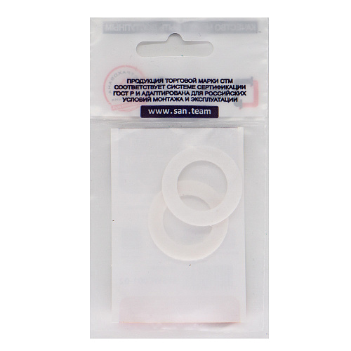 Прокладка 1" фторопласт 30х19х2 мм (2шт) СТМ