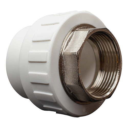 Муфта полипропиленовая PP-R комб. под ключ вн./р. DN 50х1-1/2" СТМ ПЛАСТ