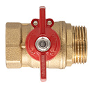 Кран шаровой для воды  3/4" г/ш бабочка ОПТИМА_3