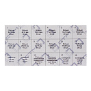 Набор сантехнических прокладок для смесителя "Сантехник" №3 в боксе СТМ_1