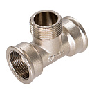 Тройник резьбовой   1/2" г/ш/г CTM