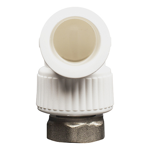 Угольник PP-R комб. с нак.гайкой вн./р. DN 20х1/2" СТМ ПЛАСТ