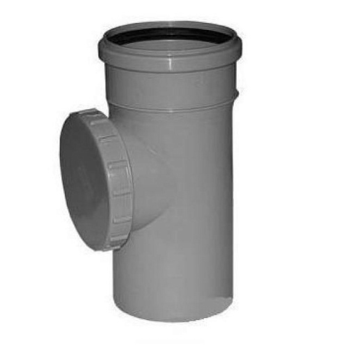 Ревизия канализационная с крышкой DN 110 Ревизия канализационная с крышкой DN 110