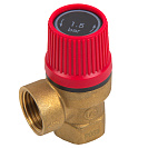 Клапан предохранительный 1/2" г/г 1, 5 Бар СТМ ТЕРМО