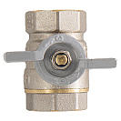 Кран шаровой для воды 3/4" г/г бабочка СTM СТАНДАРТ_4