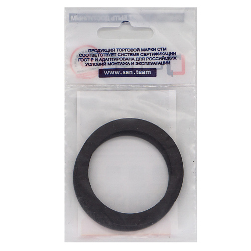 Прокладка 1-1/2" резина ТМКЩ 54x42x2 мм (2шт) СТМ