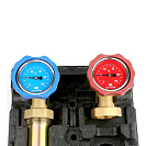 Группа быстрого монтажа с шаровым краном,  прямой контур (1"-1 1/2") без насоса в теплоизоляции ONDO_3