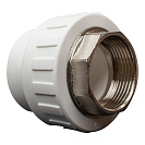 Муфта полипропиленовая PP-R комб. под ключ вн./р. DN 40х1-1/4" СТМ ПЛАСТ_3