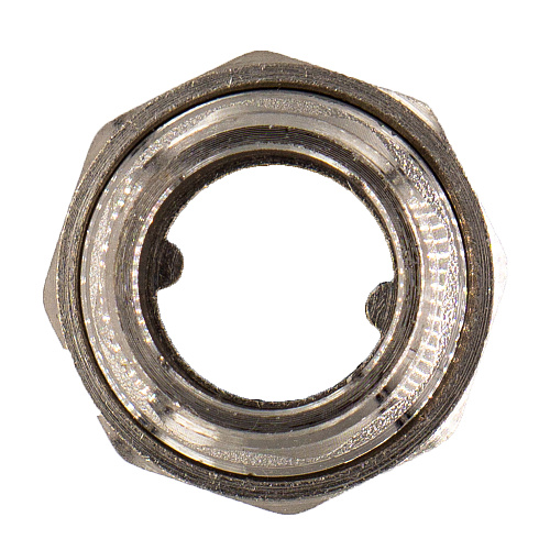 Муфта латунная резьбовая разъемная  с накид. гайкой  1/2" ш/ш CTM