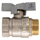 Кран шаровой для воды 1/2" г/ш бабочка CTM СТАНДАРТ_2