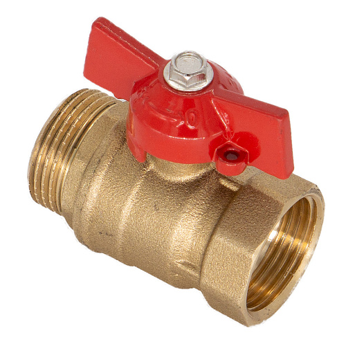 Кран шаровой для воды  3/4" г/ш бабочка ОПТИМА