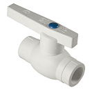 Кран шаровой PP-R DN 25 СТМ ПЛАСТ (шар стальной)_2