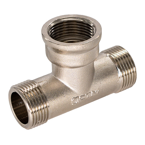 Тройник резьбовой   3/4" ш/г/ш CTM