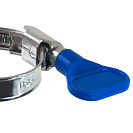 Хомут стальной винтовой с барашком 3/4" (10-19мм) 9мм СТМ_2