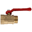 Кран шаровой для воды 3/4" г/ш рычаг ГАЛЛОП ПРАКТИК 121_1