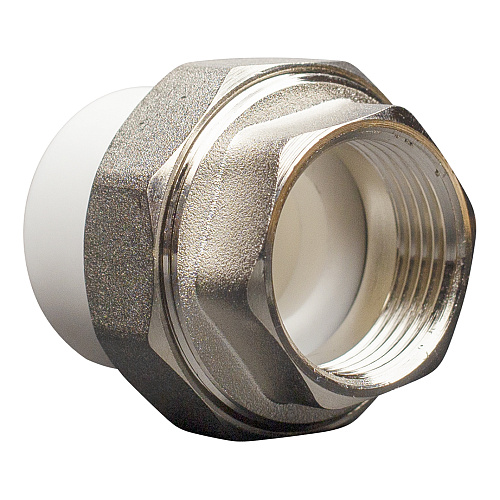 Муфта полипропиленовая PP-R комб. разъемная вн./р. DN 25х1/2" СТМ ПЛАСТ