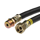 Шланг для газа 1/2" г/ш 120 см,  чёрный