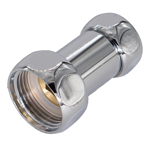 Соединение прямое г/г 1"х1/2" для п/с хромированное СТМ ТЕРМО (шт)