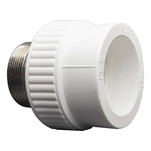 Муфта полипропиленовая PP-R комб. под ключ нар./р. DN 63х2" СТМ ПЛАСТ